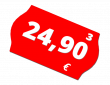 pacote de propriedade de fornecedores comerciais a partir de eur 24,90³, acrescido de IVA. por mês